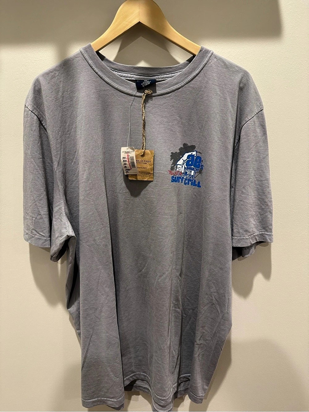 American Eagle Outfitters Graphic Tee in Gray XXL NWT